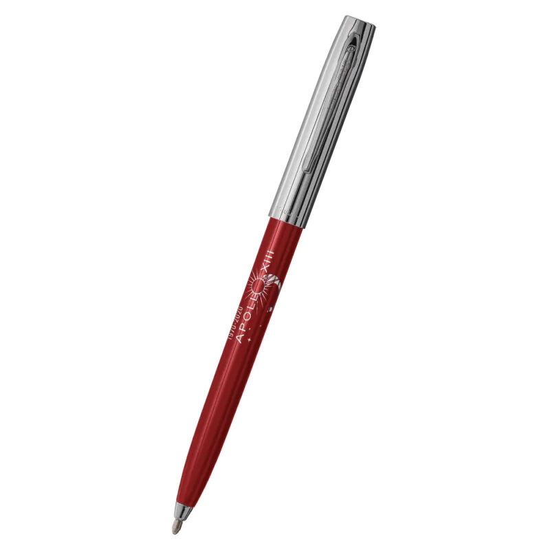 APOLLO 13 50TH ANNIVERSARY PLASTIC CAP-O-MATIC – CHROME CAP/RED PLASTIC BARREL - fs775-13-50r