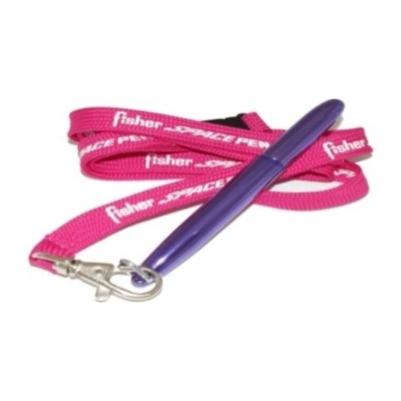 BULLET PURPLE PASSION WITH D RING PINK FISHER LANYARD - f400pp-jr/lpk