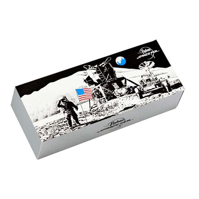 BULLET SPACE PEN - CHROME + ROCKET CLIP - f400rcl