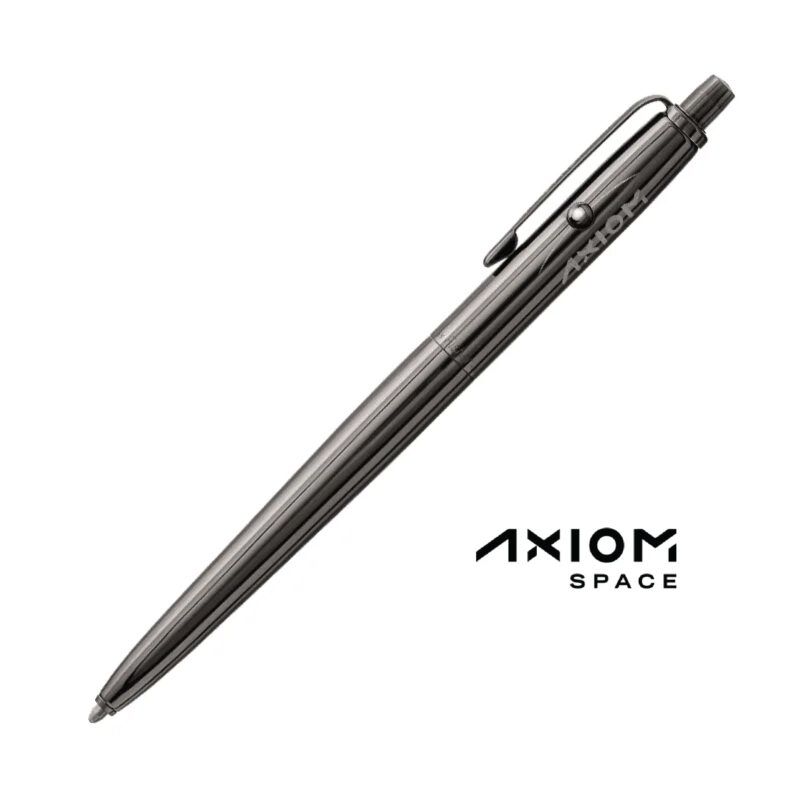 BLACK TITANIUM NITRIDE ASTRONAUT SPACE PEN WITH AXIOM SPACE LOGO – fag7btn-axm