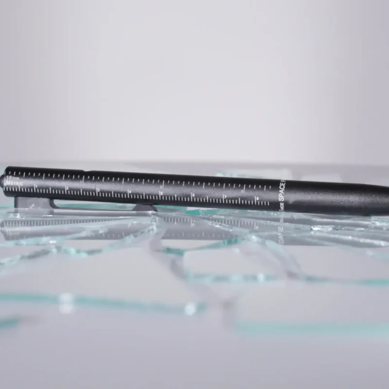Measure Twice™ Tactical Bolt-Action Space Pen with Glass Breaker Tip