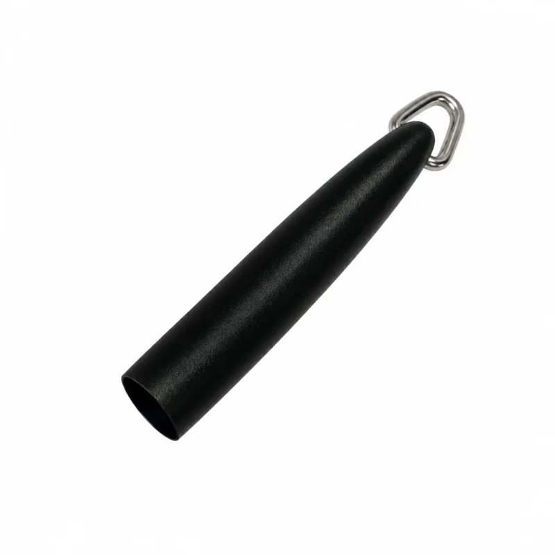 BLACK BULLET PEN WITH D RING CAP– f400b-jr-cap